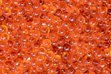 Red caviar close up background