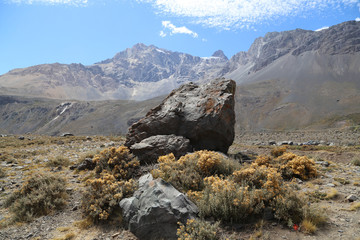 Cajon del maipo in Chile
