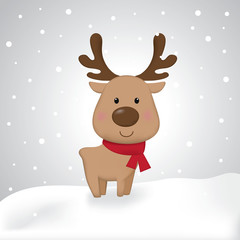 Cute reindeer design © mrartngm