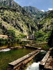 house in the mountains