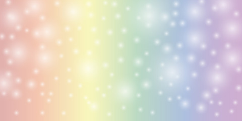 Classic pastel rainbow vector background, soft - design element.