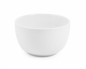 white bowl isolated on white background