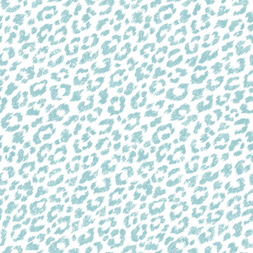 For an illustration seamless in a beautiful leopard pattern,