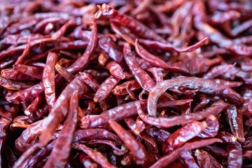 A group of  dried garlic bulb as food ingredient for cooking