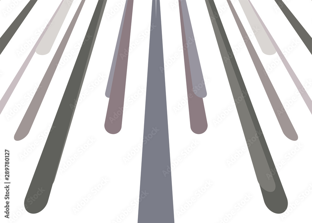 Poster Grid, mesh with dynamic lines. Intersecting stripes. Irregular grating, lattice texture. Interlocking, criss-cross abstract geometric illustration