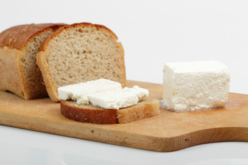 Cottage Cheese and Bread
