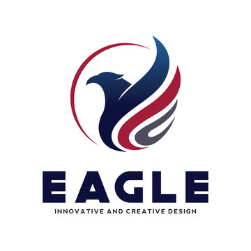 Fly Eagle, Eagle Logo Vector