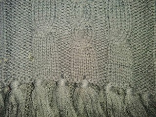 heavy knit scarf for background