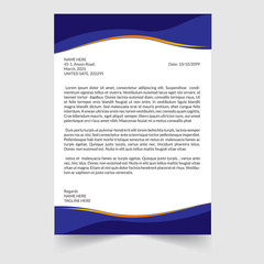 Modern And Clean Letterhead Design Template Business Style Professional Template Design Creative Business Letterhead Design Template for your business