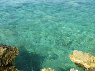 view of sea and rocks