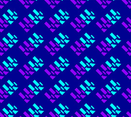 Fantasy abstract shape fabric pattern design and for fashion and decorative background and wallpaper 