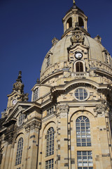 Fototapeta na wymiar Frauenkirche Dresden Altstadt