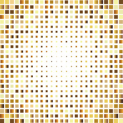 Mosaic background of golden glitter
