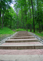 Stairs. Tsaritsyno Park.