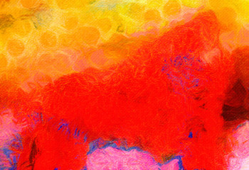 Abstract art background. Oil painting on canvas. Color texture. Fragment of artwork. Spots of oil paint. Brushstrokes of paint. Modern art. Contemporary art. Colorful canvas.