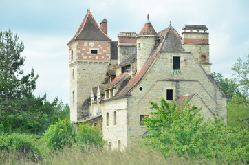 Fototapeta na wymiar Chateau in France
