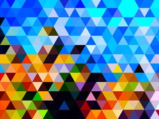 Obraz premium splendid abstract geometric colourful background with triangles