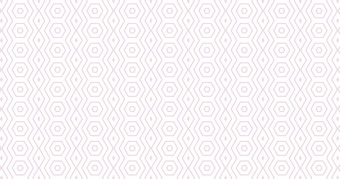 Hexagon lines radio wave animation with multicolored transitions. Minimal poygonal footage for backdrop and relaxing and hypnotic wallpaper. Bright, luminous and linear pattern