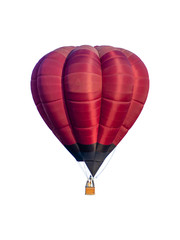 Naklejka premium hot air balloon isolated on white background.