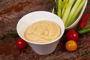 Vegan cuisine - Humus