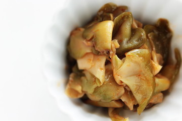 Chinese food, pickled vegetable for side dish image