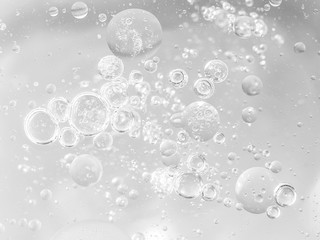 Abstract White water bubbles background