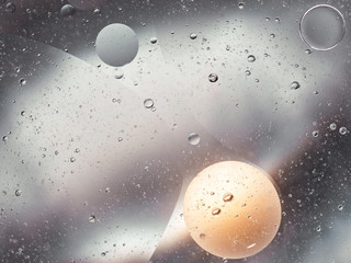 Abstract White water bubbles background