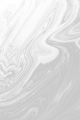 Obraz premium White Acrylic pour Liquid marble abstract surfaces Design.