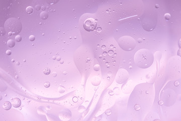 Abstract Purple water bubbles background