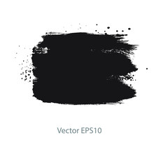 black brush stroke stripes	