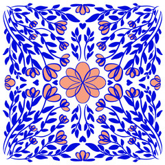 abstract illustration texture mandala vector