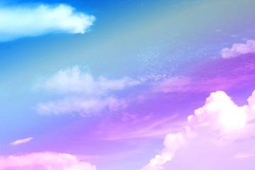 Many colorful pastel sky background