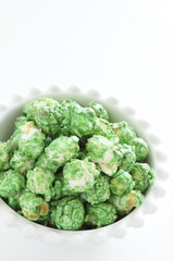 Japanese Macha green tea sugar coating Popcorn
