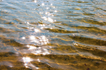 ripples in water