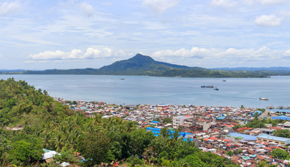 View on Tacloban City, Leyte, Philippines