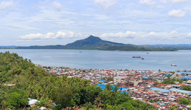 View on Tacloban City, Leyte, Philippines