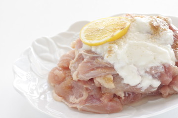 freshness chopped chicken dish