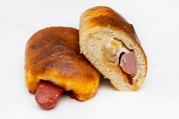 Sicilian Cartocciata. A typical Sicilian street food.