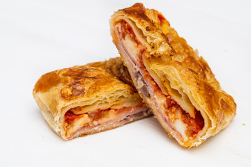 Sicilian Cipollina. A typical Sicilian street food.