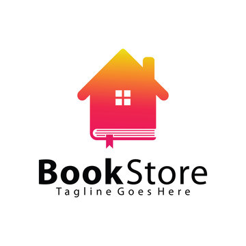 Book Store logo design template