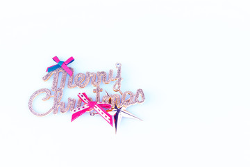 merry christmas text for background