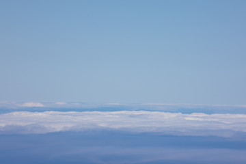 Blue sky view as a background