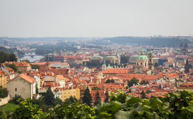 Fototapeta na wymiar Prague - the capital of the Czech Republic. Panorama of the city.