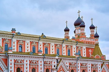 architecture of the orthodox church or temple