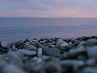 stones in water