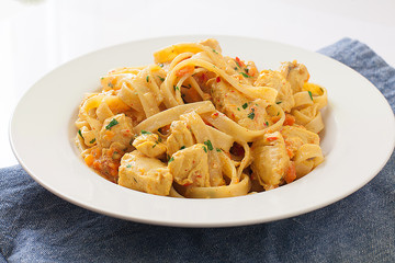 Chicken curry noodles