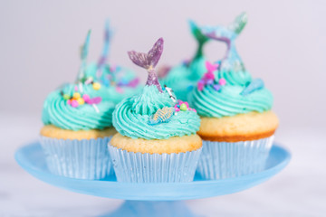 Mermaid cupcakes