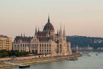 Obraz premium Sehenswürdigkeiten in Budapest/Ungarn
