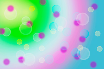 Abstract blurred colorful on Gradients shadow for background