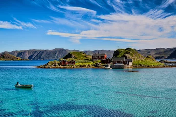 Foto op Canvas Norvegia e isole lofoten con capo nord © Giulio Meinardi